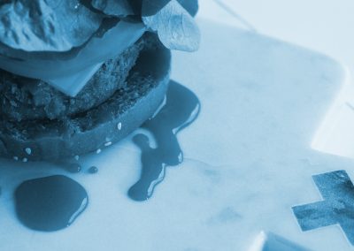 Burger blue